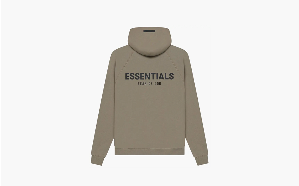 Fear of God Essentials Pull-Over Hoodie Taupe