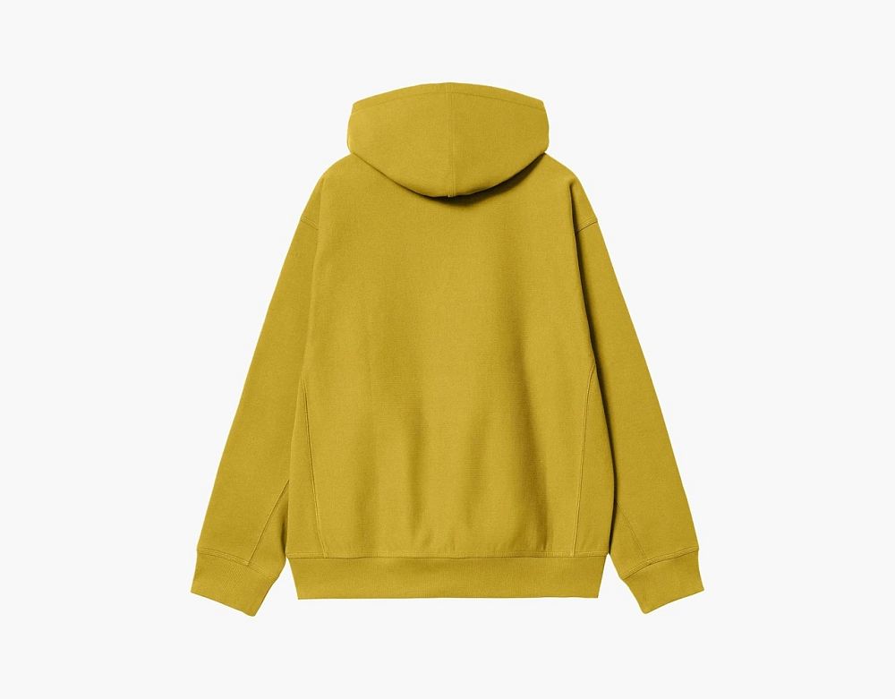 Carhartt WIP American Script Hoodie Olive Green