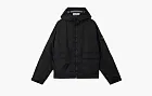 Stone Island Hooded Water Resistant Membrane Jacket Black
