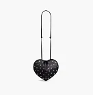 Alaia Le Coeur Bag In Calfskin Black