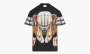 фото Burberry Thomas Bear Print Cotton Oversized T-shirt "Black" (Футболки)-80495681