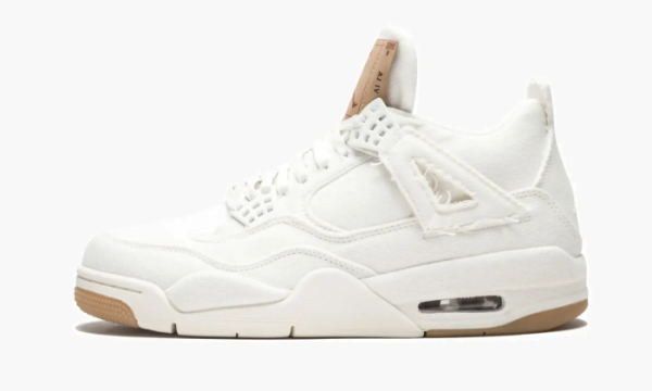 Air Jordan 4 Retro Levis Nrg White Denim 
