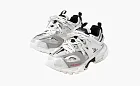 Balenciaga Track Low-Top Chunky Sneakers Silver