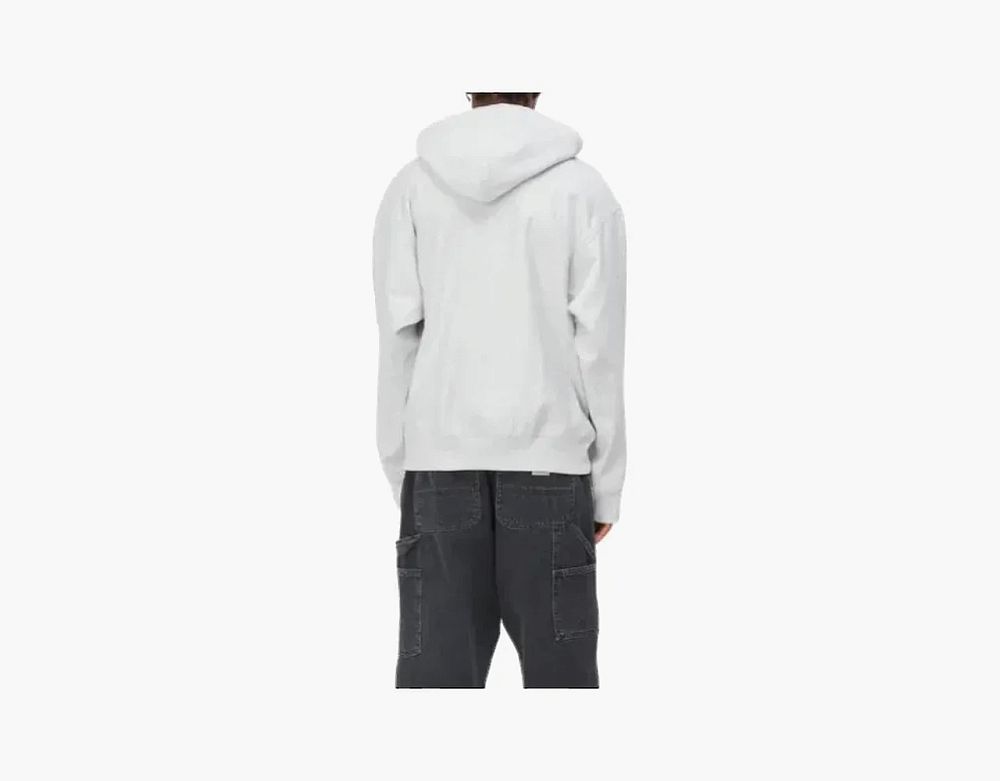 Carhartt WIP American Script Hooded Sweatshirt Grey