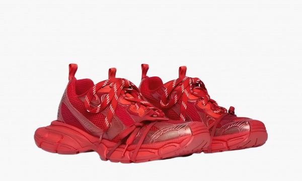 All red triple s balenciaga hotsell