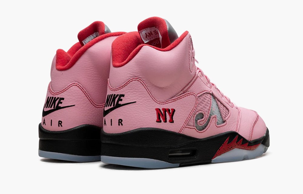 Air Jordan 5 Retro x Awake NY Boro - Arctic Pink