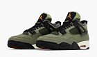 Air Jordan 4 x Undefeated Deep Green