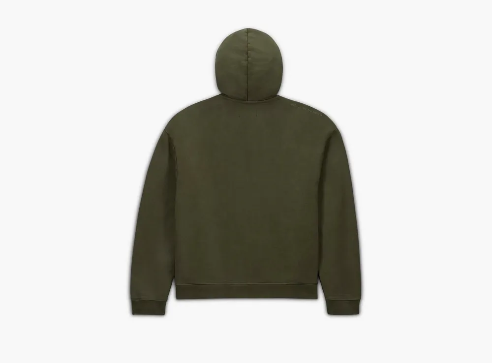 Air Jordan x Travis Scott Full Zip Hoodie Military Green