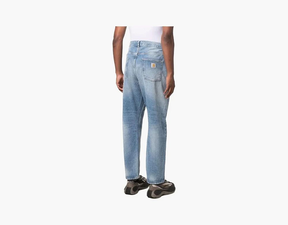 Carhartt WIP Newel Tapered Jeans Light Blue