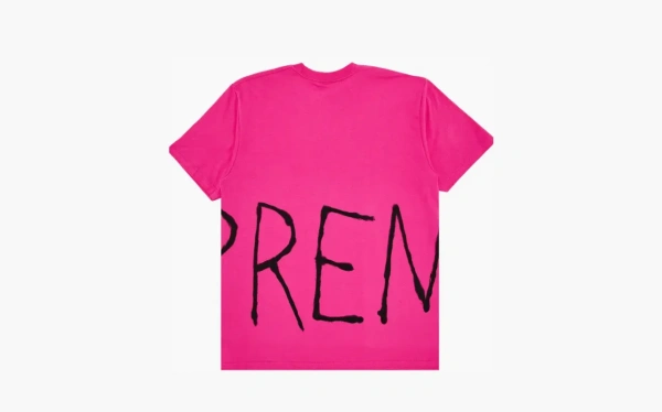 Supreme Painted Tee Fuchsia 