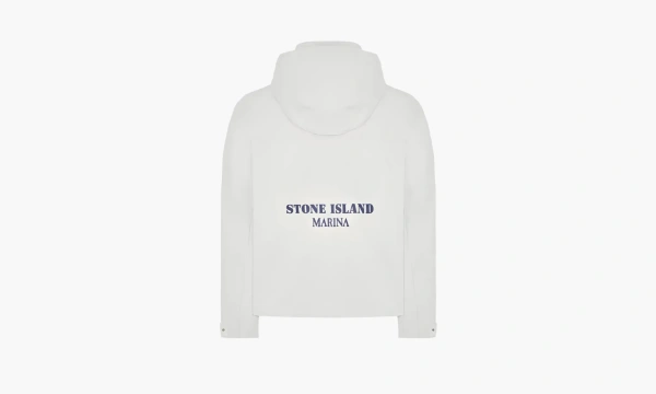 Stone Island Hood Jacket White  Stone Island Hood Jacket White