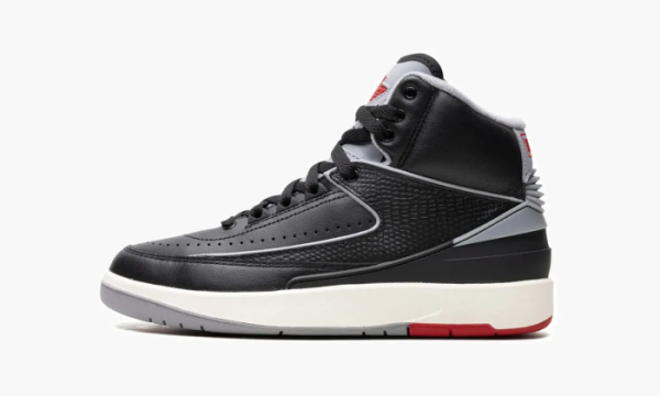Air Jordan 2 Retro GS Black Cement 