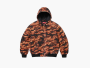 Supreme AOI Embroidered Hooded Work Jacket "Flames" 