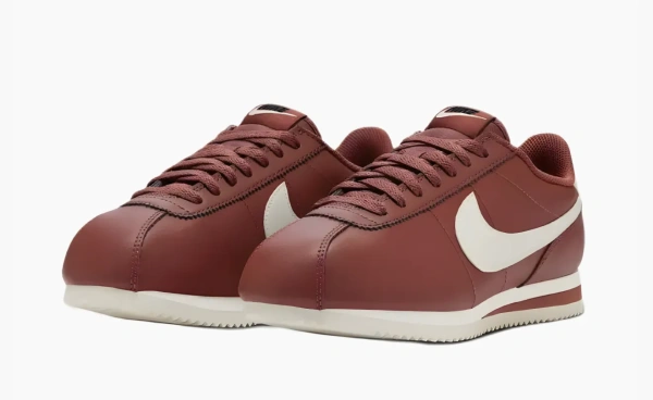 Nike Anti Slip Wear Resistant Low Top Casual Running Shoes WMNS Red Brown 