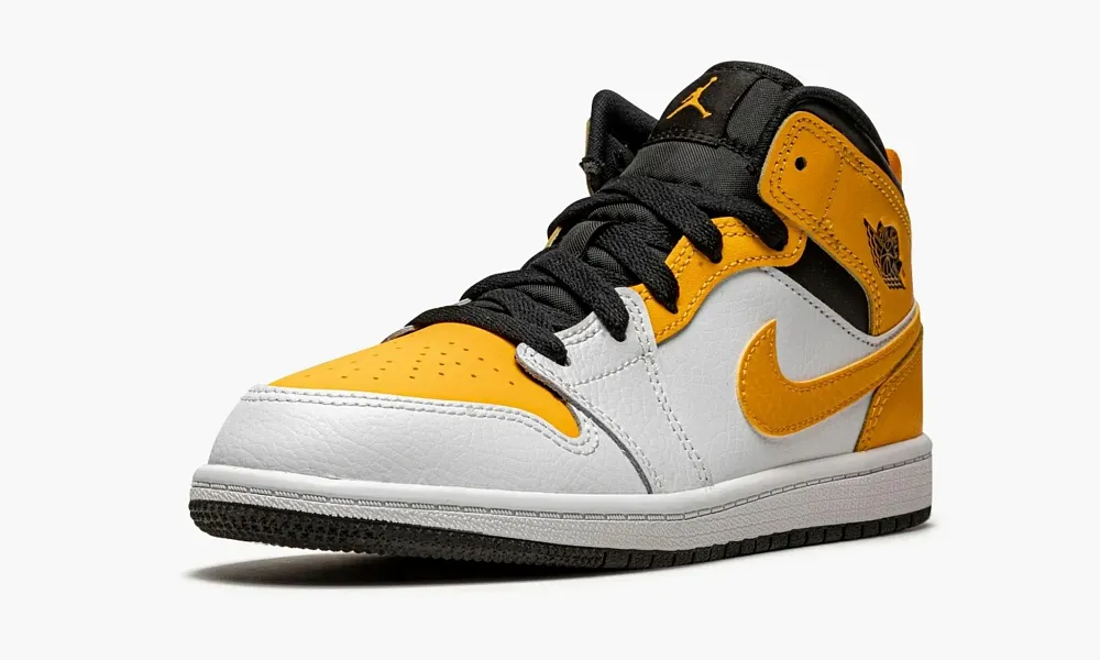 Air Jordan 1 Mid PS University Gold Kids