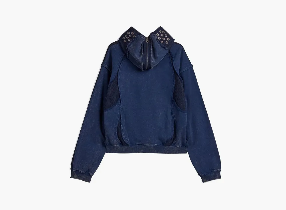 Adidas Originals x Thug Club Teamgeist Hooded Zip Up Night Indigo