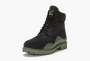 Timberland Heritage 6 Inch Waterproof Boot "Black Nubuck with Green" 