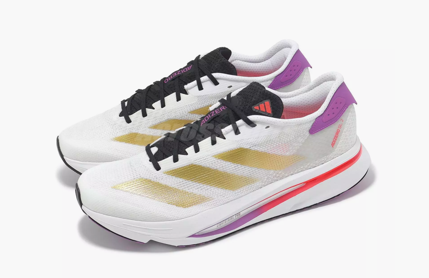 Adidas Adizero SL2 "White Gold Purple Burst" 