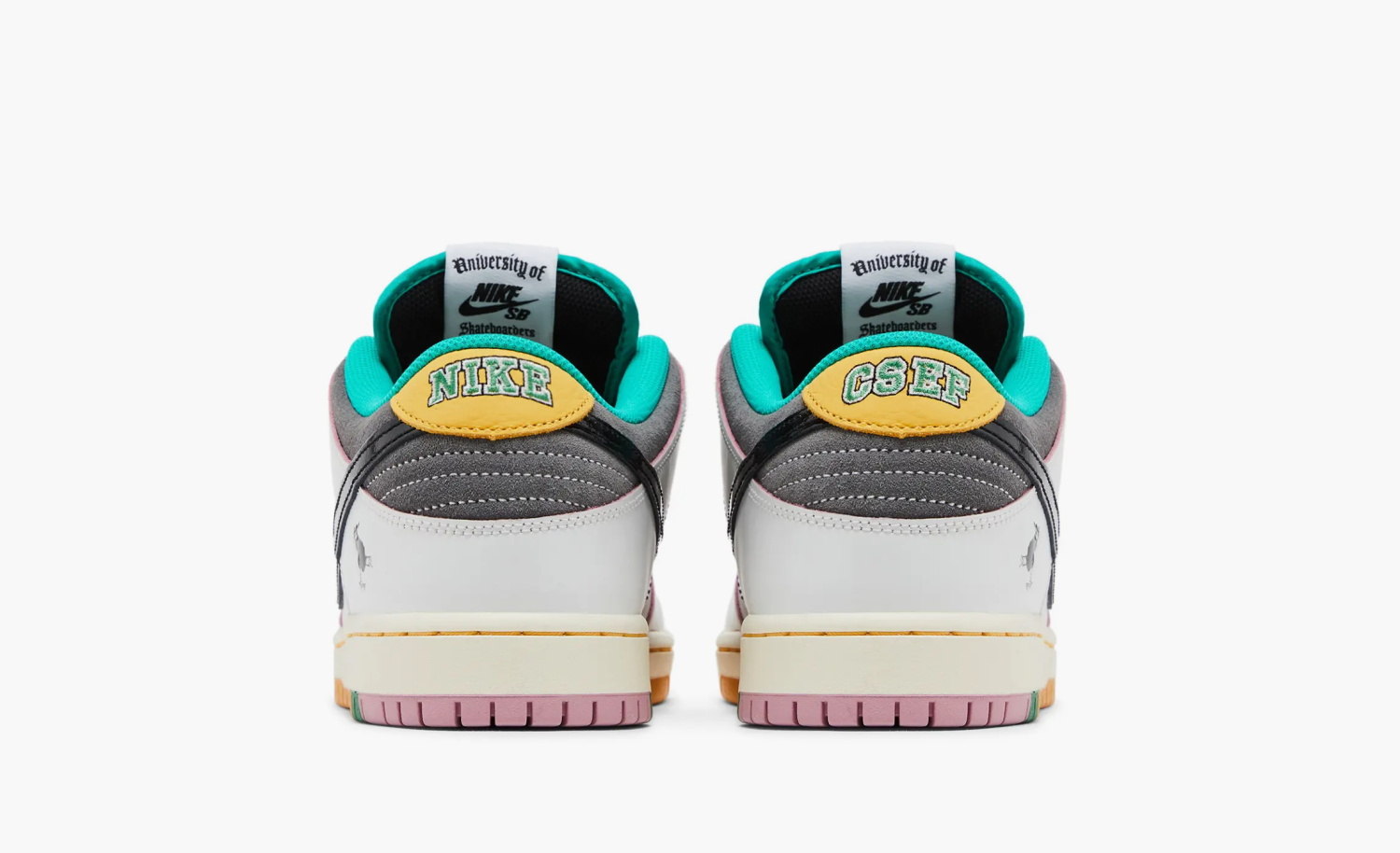 Nike Dunk Low SB x CSEF "White Clear Emerald" 