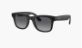 Ray-Ban Meta Wayfarer Sunglasses Matte Black/Grey 