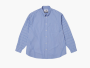 Supreme x MM6 Maison Margiela Stripe Shirt Blue 