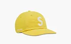Supreme Cordura Denim S Logo 6-Panel Yellow