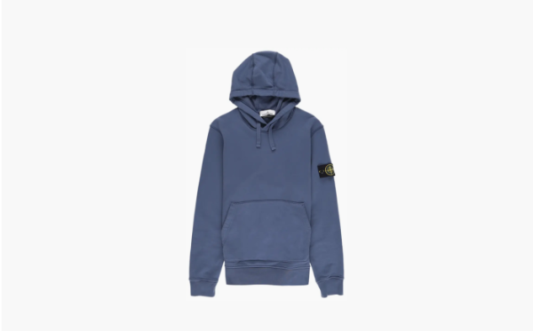 Stone Island Hooded Sweatshirt Dark Blue 