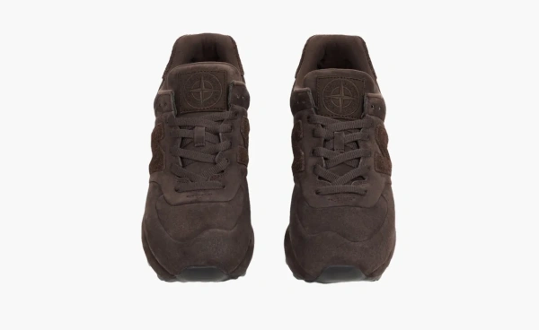 New Balance 574 Legacy x Stone Island Ghost Dark Brown 