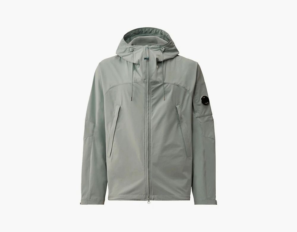 C.P. Company Pro-Tek Hooded Lens Jacket Silver Blue