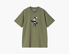 Carhartt WIP Home Run Mascot T-Shirt Olive