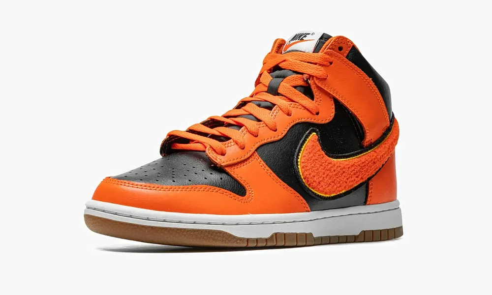 Nike Dunk High Chenille - Safety Orange