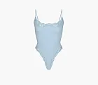 Skims Fits Everybody Lace Cami Bodysuit Denim