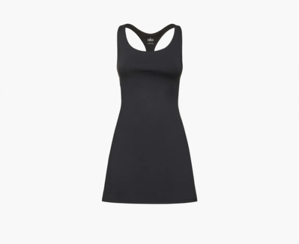 Alo Yoga Airlift Fly Dress Black 