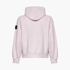 Stone Island Brushed Organic Cotton Fleece Sweatshirt Pink