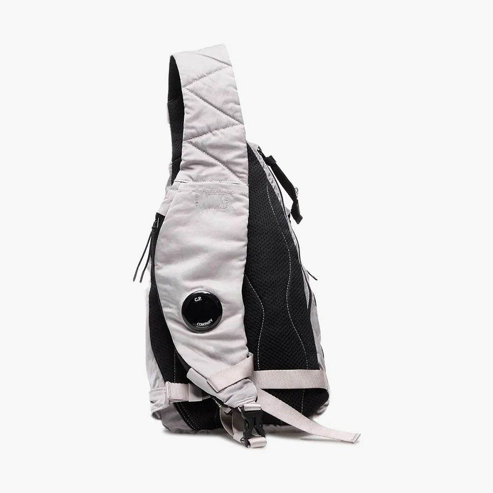 C.P. Company Nylon B Crossbody Rucksack Grey