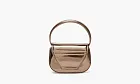 Diesel 1DR Iconic Mini Bag Mirrored Leather Bronze