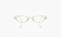 Gentle Monster Maison Margiela Glasses Gold Clear 