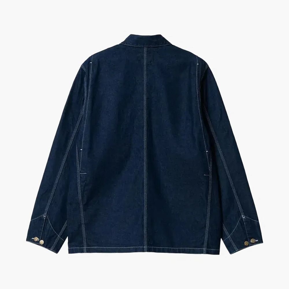 Carhartt WIP Michigan Denim Chore Coat Indigo