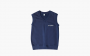 Sporty & Rich Serif Logo Knit Vest "Navy/White" 