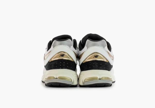 New Balance 2002R White/Black/Gold
