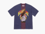 Supreme x MM6 Maison Margiela Split Short-Sleeve Top Navy 