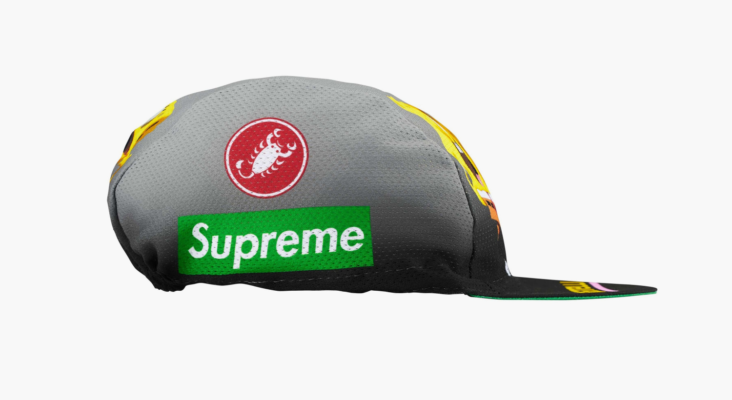 Supreme SpongeBob SquarePants x Castelli  Cycling Cap "Black" 