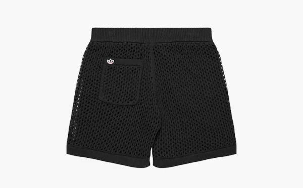 Adidas x Edison Chen Crochet Shorts Charcoal 