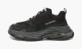 Balenciaga Triple S Clear Sole Black 