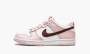 фото Dunk Low GS "Pink Foam Red White" (Nike Dunk Low)-CW1590 601