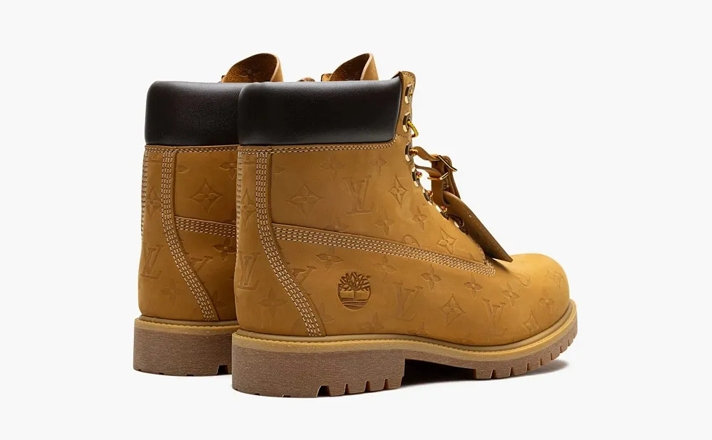 Louis Vuitton & Timberland 6 Ankle Boot Wheat Monogram