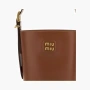 Miu Miu Leather Bucket Bag "Caramel" 