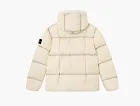 Stone Island Hooded Down Jacket Ivory