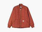 Carhartt WIP Lachlan Quilted Liner Jacket Rust