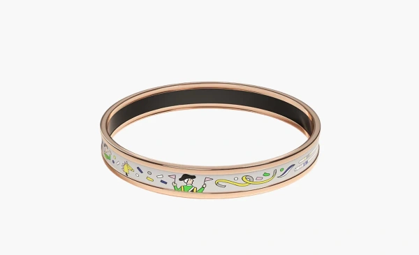 Hermès L'Epopee bangle Gold  Hermès L'Epopee bangle Gold